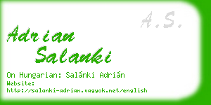 adrian salanki business card